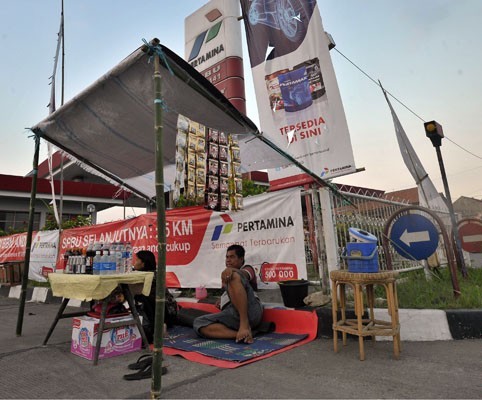 ​Musim Mudik, Warung Dadakan Menjamur di Pantura