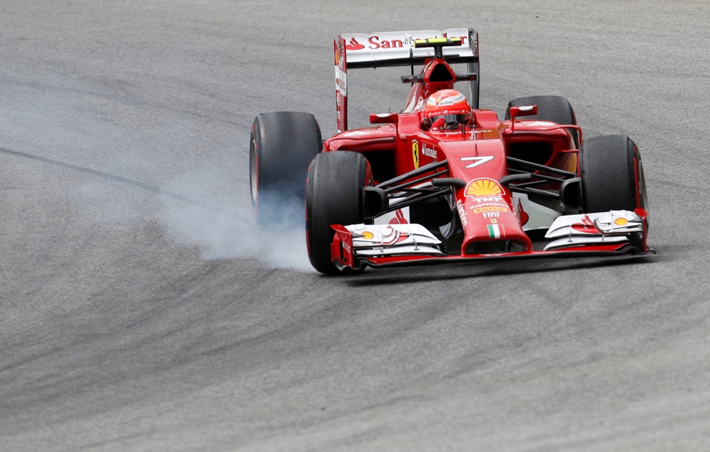 Kimi Raikkonen.(foto:AP/Darco Bandic)