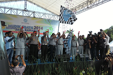 Jasa Raharja Gelar Mudik Gratis 