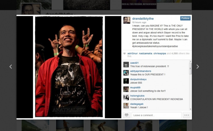 Vokalis Lamb of God Tunggu Undangan Jokowi