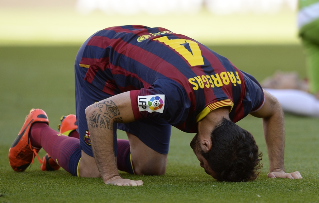 Cesc Fabregas.(foto:AFP/Lluis Gene)