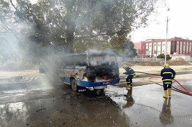 Sebuah Bus Ditembaki Militan, 51 Tahanan Irak Tewas