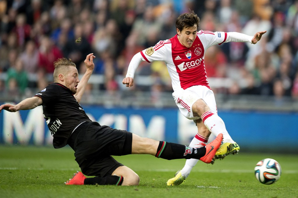 Bojan Krkic (kiri). (foto:AFP/Olaf Kraak)