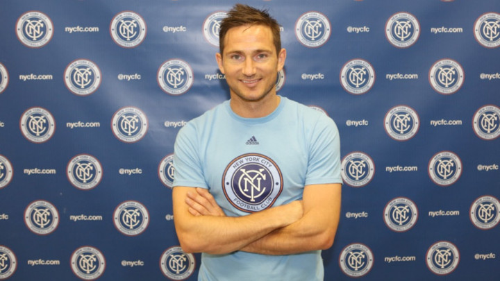 Resmi Berseragam New York City, Lampard Kenakan Nomor 8
