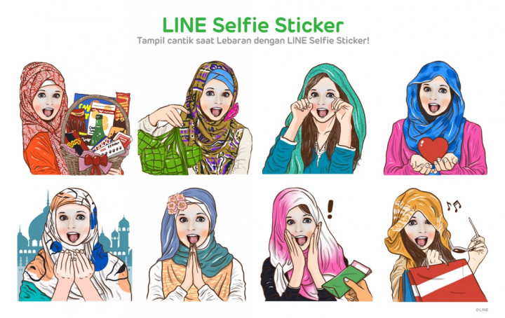 LINE Luncurkan Stiker Ramadan