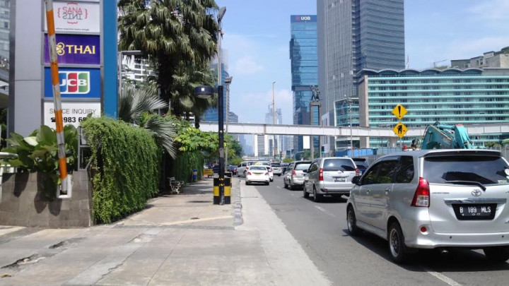 Kendaraan Bermotor di HI Dapat Melenggang dengan Lancar