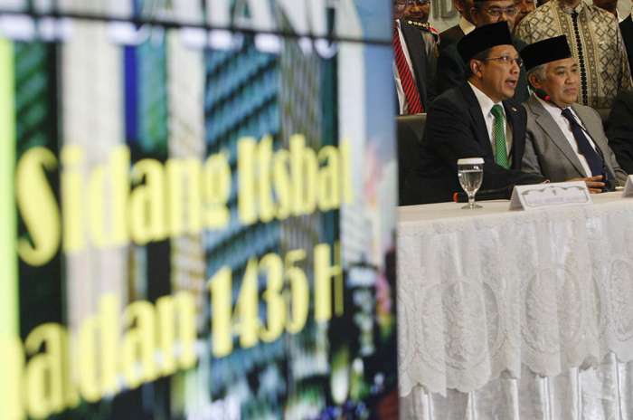 Pemerintah Tetapkan Idul Fitri 1 Syawal 1435 H Jatuh pada Senin, 28 Juli 2014 