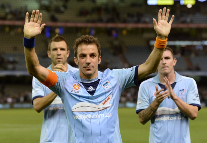 Del Piero Pimpin Sydney FC untuk Lawan Juventus