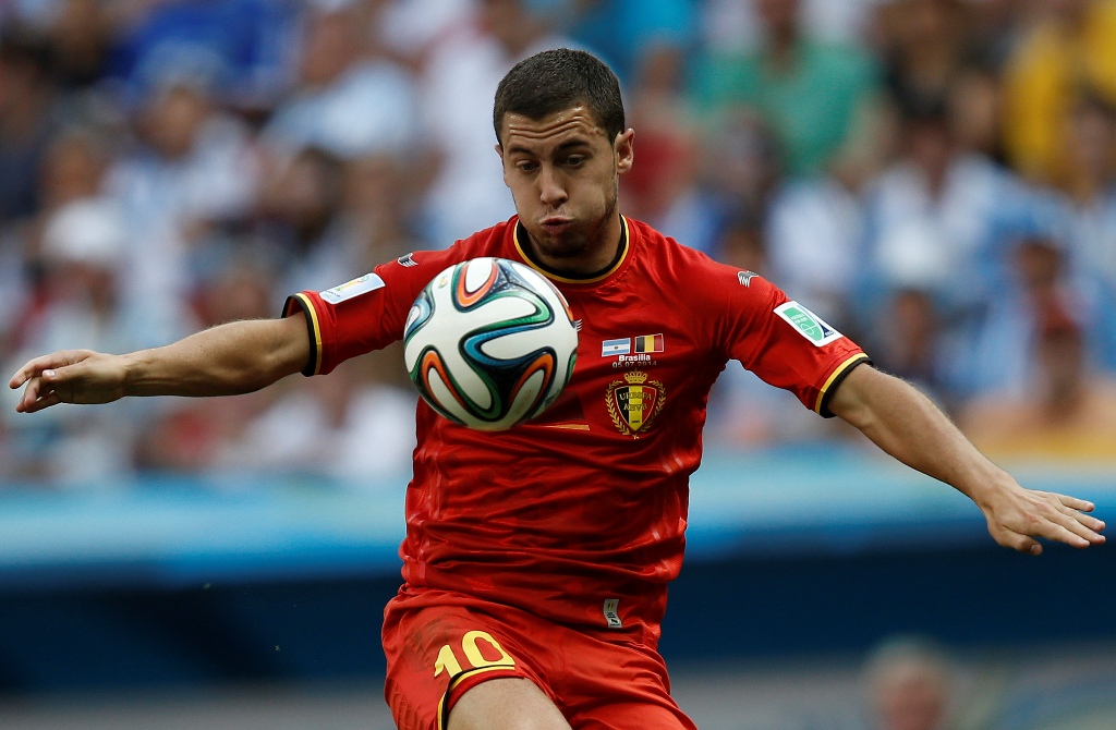 Eden Hazard.(foto:AFP/ Sergio Perez)