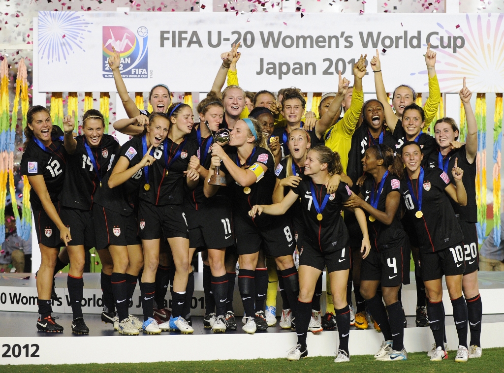 AS menjuarai Piala Dunia Wanita U-20  2012.(foto:AFP/Toru Yamanaka)