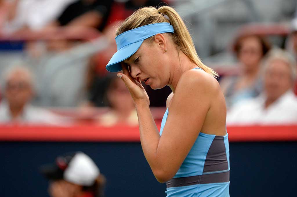 Sharapova Terhenti di Babak Ketiga Piala Rogers
