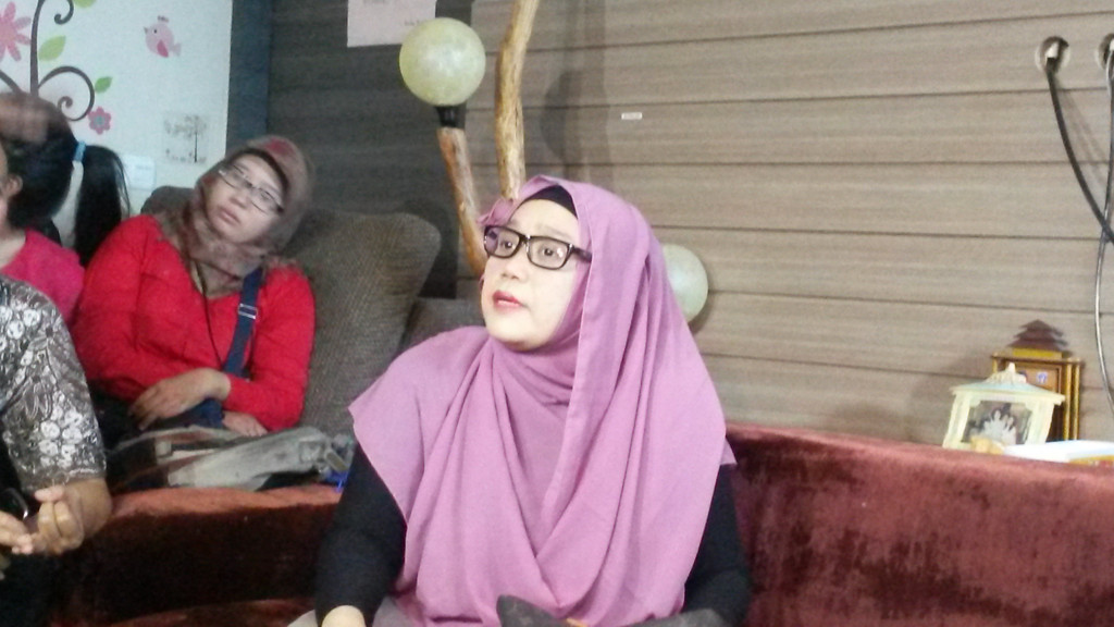 Mantan manajer Marshanda Nilla Adrini.(foto:Nia Deviyana)