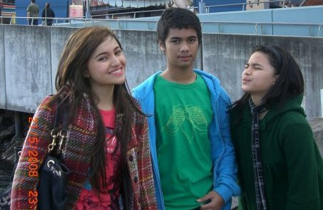 Marshanda & kedua adiknya (Foto:Marshandaandriani.blogspot)