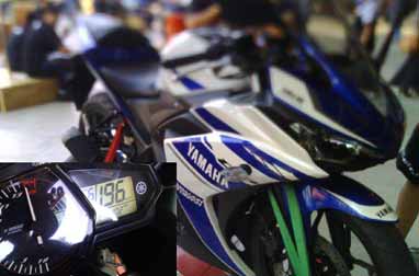 Yamaha R25 Raih Top Speed 196 km Per Jam di Atas Dyno