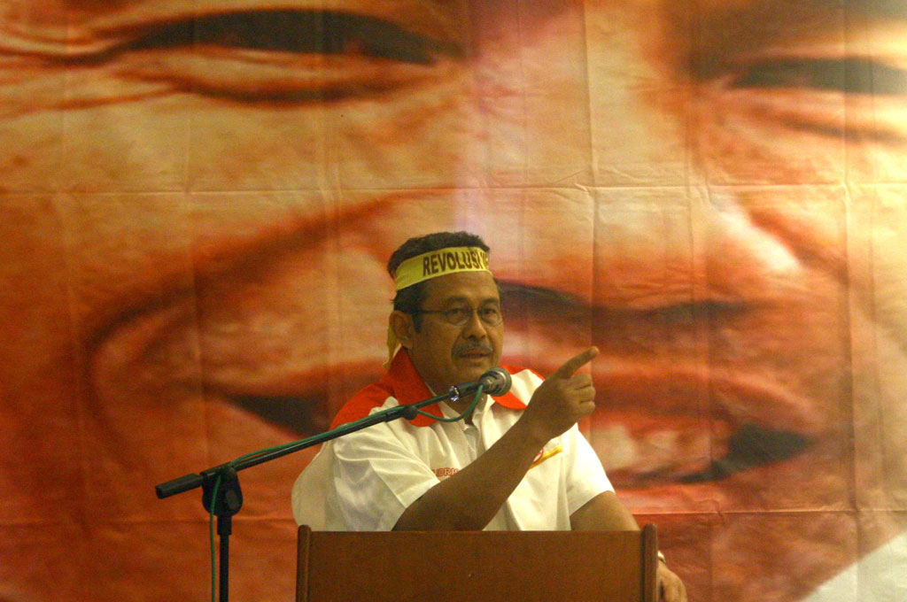  Ketua tim pemenangan Agung Laksono, Fahmi Idris. (ANTARA-Suryanto)