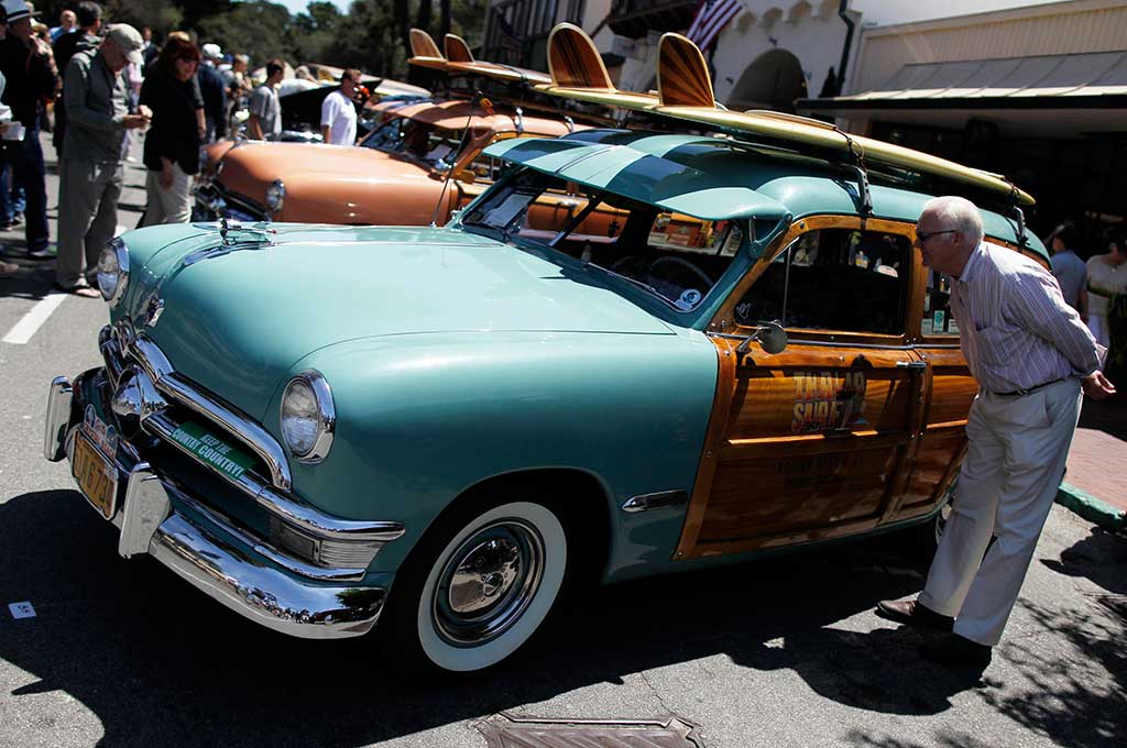 Pameran Mobil Klasik di California