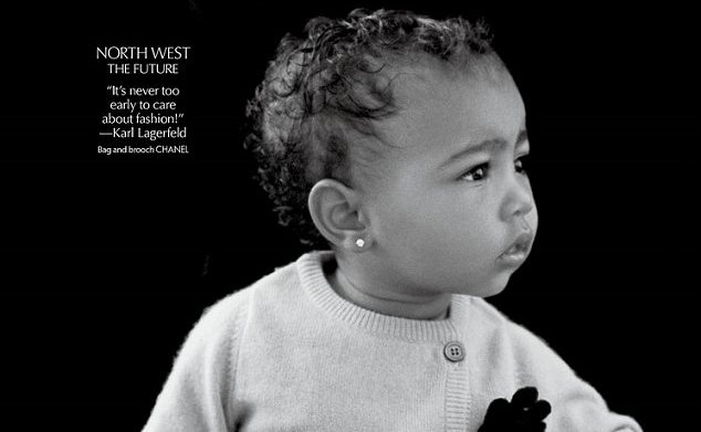 Usia 13 Bulan, Putri Kim Kardashian Sudah Jadi Model