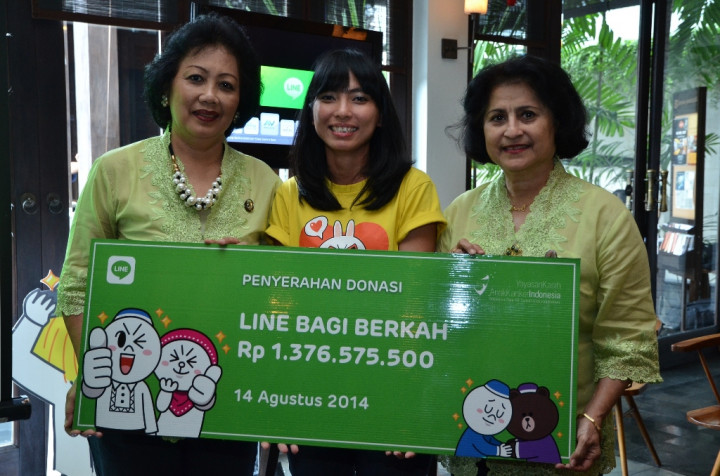 Pengguna Line di Indonesia Capai 30 Juta