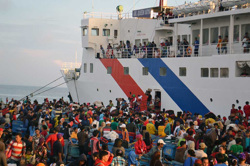 Ribuan Calon TKI Tiba di Nunukan