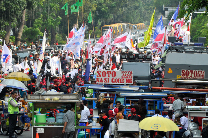 Polda Prediksi Tutup Total Jalan Medan Merdeka Barat
