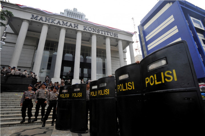 Siaga Satu Jelang MK Ketuk Palu