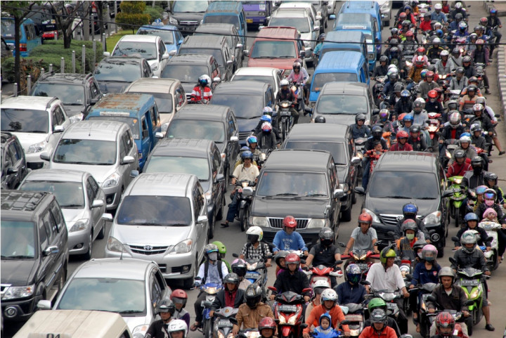 Pagi Ini Arus Lalu Lintas di Jakarta Padat