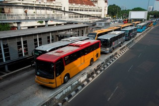 Busway Koridor I tak Mampir di Monas