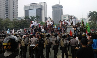 Pendukung Prabowo tak Boleh Sentuh Ring 4