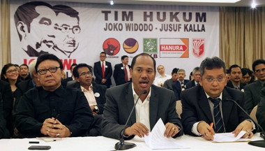  Kubu Jokowi-JK Optimistis MK Tolak Gugatan Prabowo-Hatta