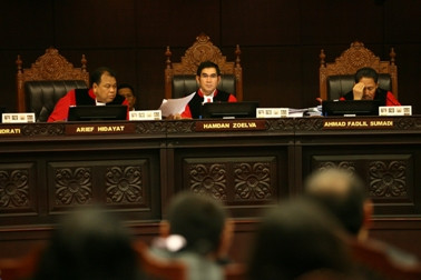 Ketua MK Minta Maaf atas Mundurnya Jadwal Sidang 