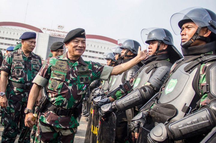 Panglima Jamin Personel TNI tidak Bawa Peluru Tajam