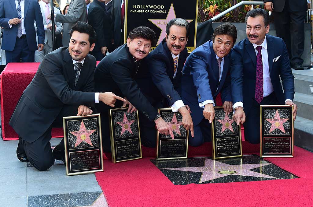 Los Tigres del Norte Peroleh Bintang Walk of Fame
