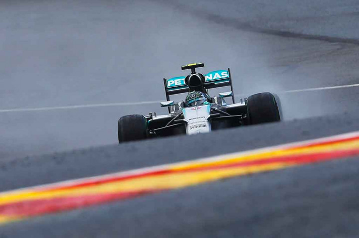 Rosberg Start Terdepan di GP Belgia