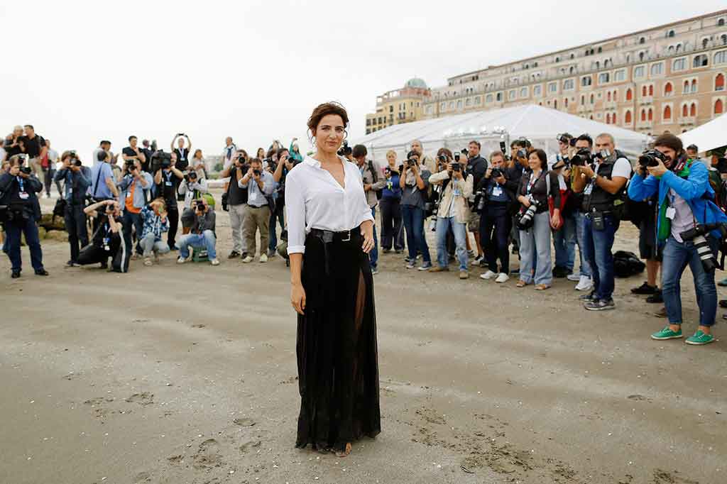 Pesona Luisa Ranieri di Festival Film Venezia