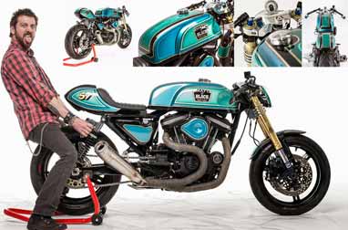 H-D Sportster Kawin Silang dengan Suzuki GSX-R 600 