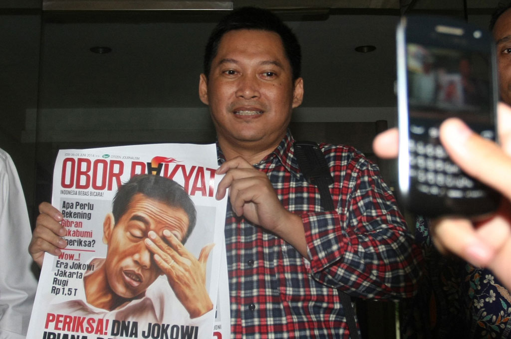 Polri Tegaskan Kasus Obor Rakyat Tunggu Pemeriksaan Jokowi