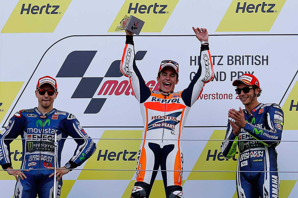 Marquez Juara MotoGP Inggris