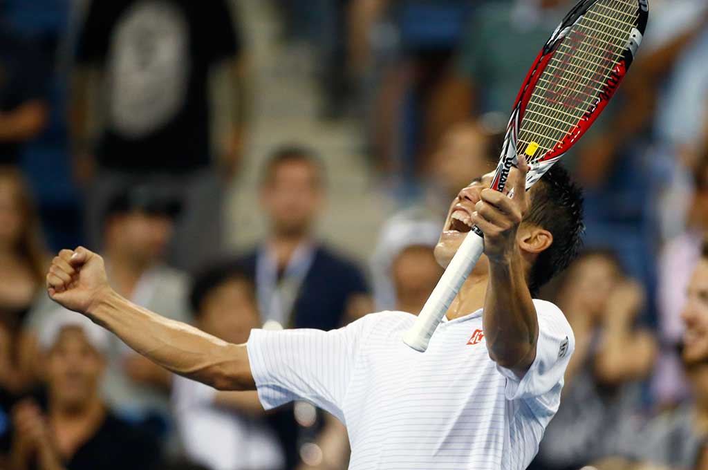 Nishikori Tundukkan Unggulan 5 Raonic