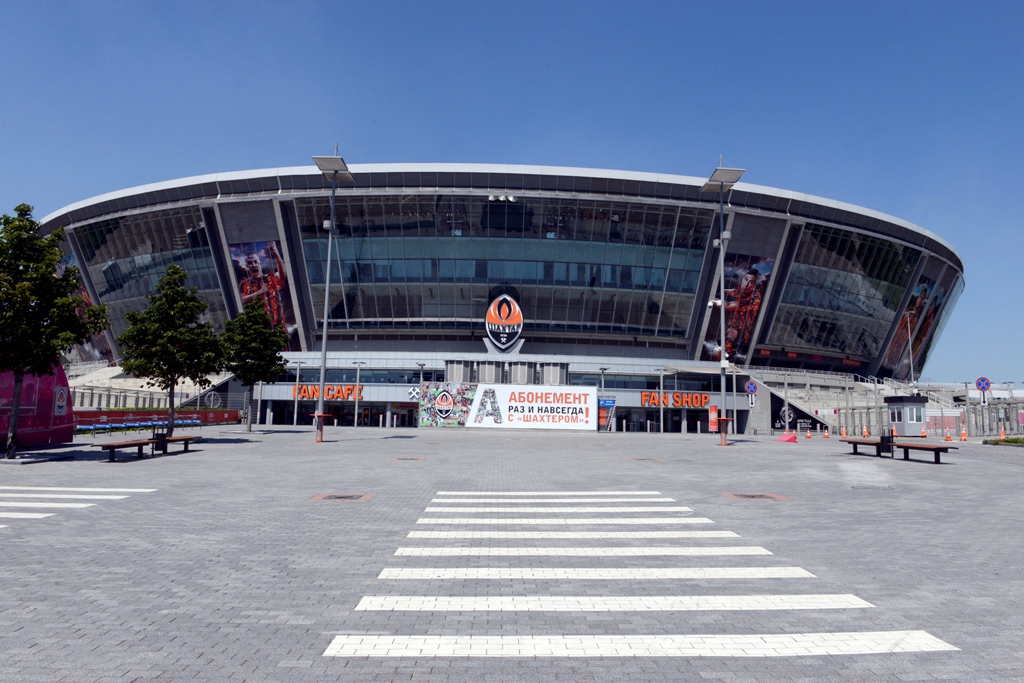 Donbas Arena. (Foto: Alexander KHUDOTEPLY/AFP)