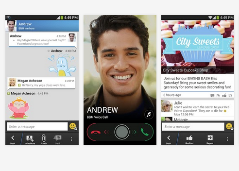 BlackBerry Perbarui BBM Versi Android