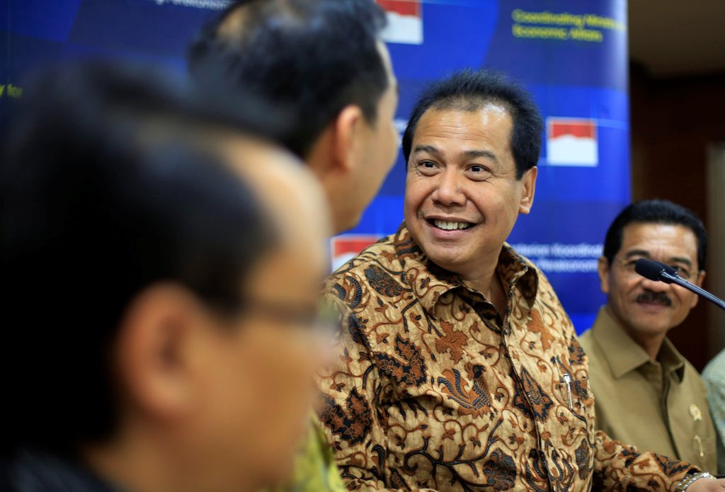 Menko Perekonomian Chairul Tanjung, --  REUTERS/Beawiharta