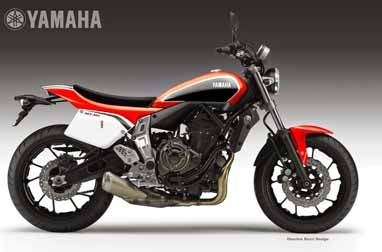 Rekayasa Desain Yamaha MT-07 Versi Street Tracker