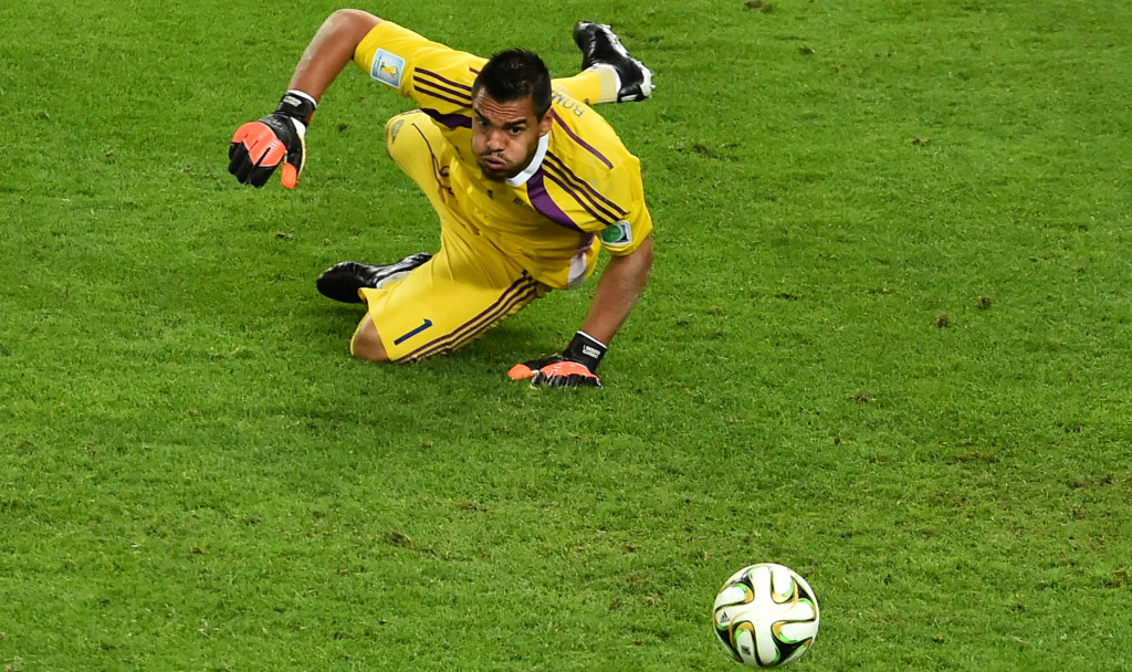 Sergio Romero.(fot:o:AFP/Gabriel Bouys)