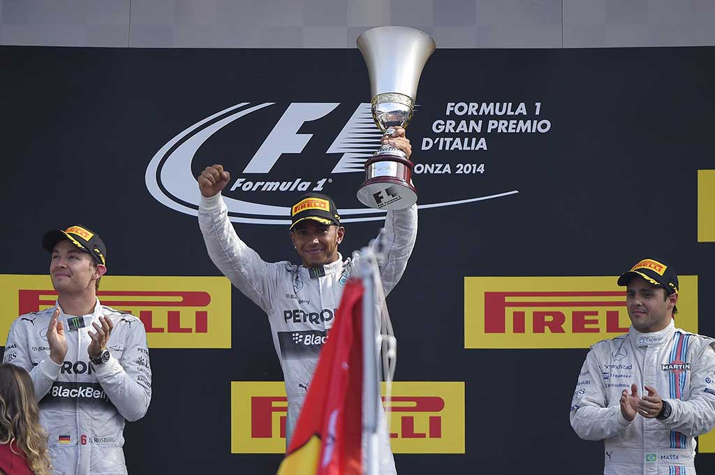 Hamilton Juara GP Italia