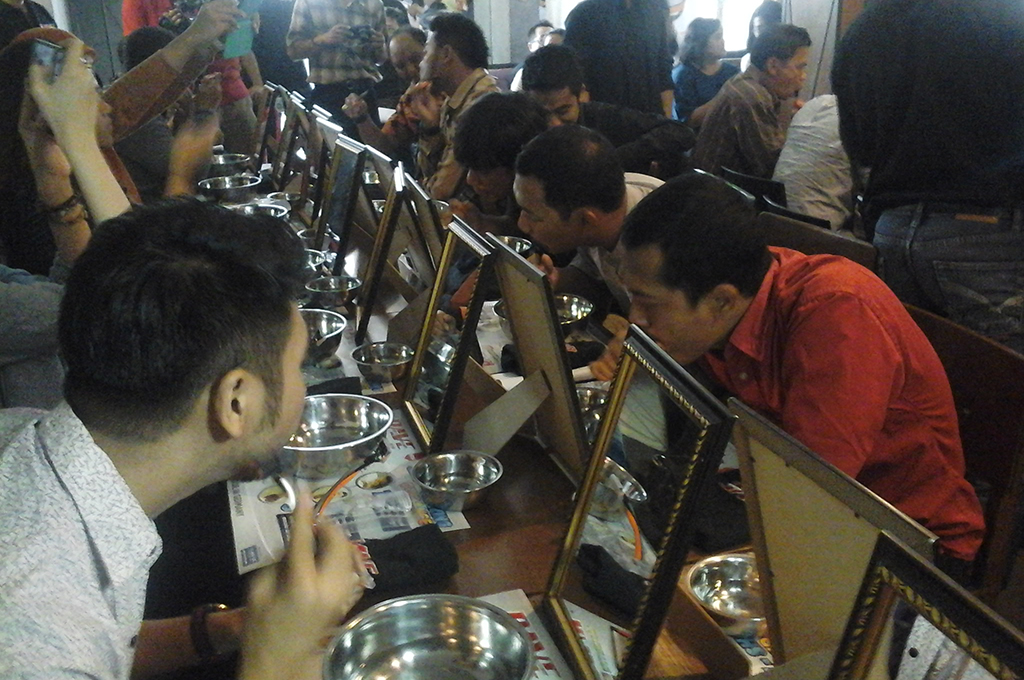 Sesi Rave Shave Class/Metrotvnews.com/Andri Yudhistira