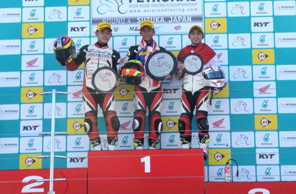 Honda Indonesia / Pencapaian podium ketiga yang diraih pembalap Honda Indonesia