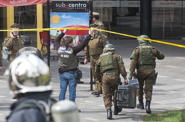 Tujuh Orang Terluka dalam Ledakan di Stasiun Chile