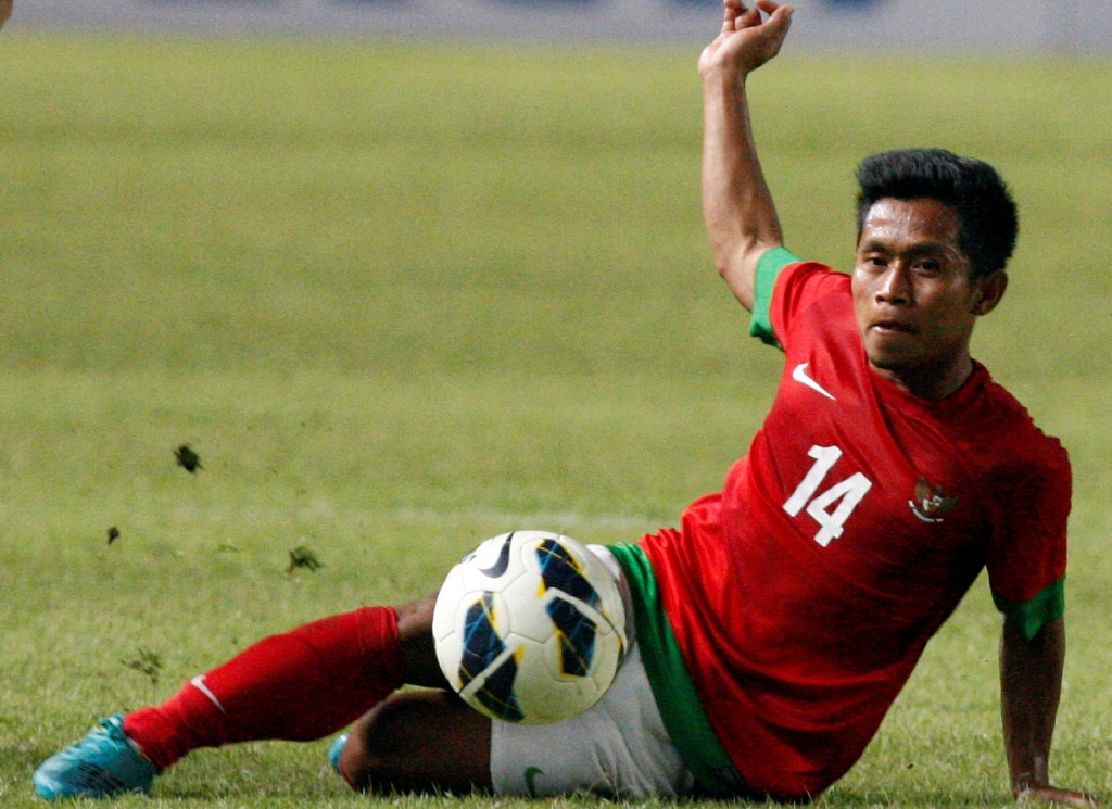 Andik Vermansyah saat tampil bersama Timnas U-23 (MEDIA INDONESIA/ROMMY PUJIANTO)