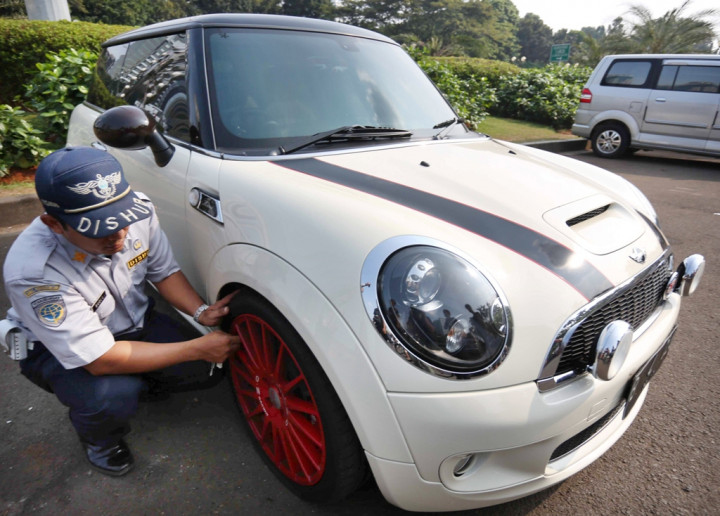 536 Kendaraan Terjaring Razia Parkir Liar 