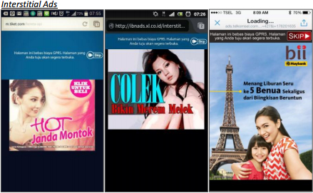 Contoh intrusive advertising (ist)